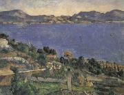 Paul Cezanne L'Estanque painting